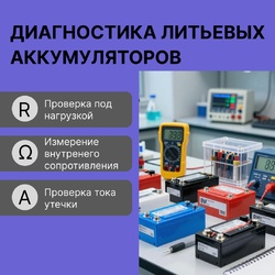 Диагностика литиевых аккумуляторов